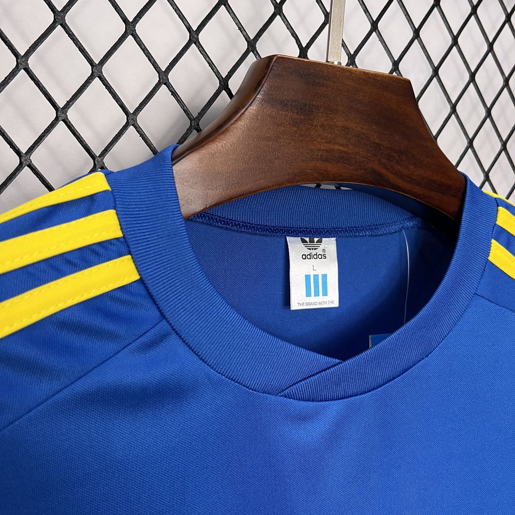 Boca Juniors Home Jersey 1981 Retro Long Sleeve