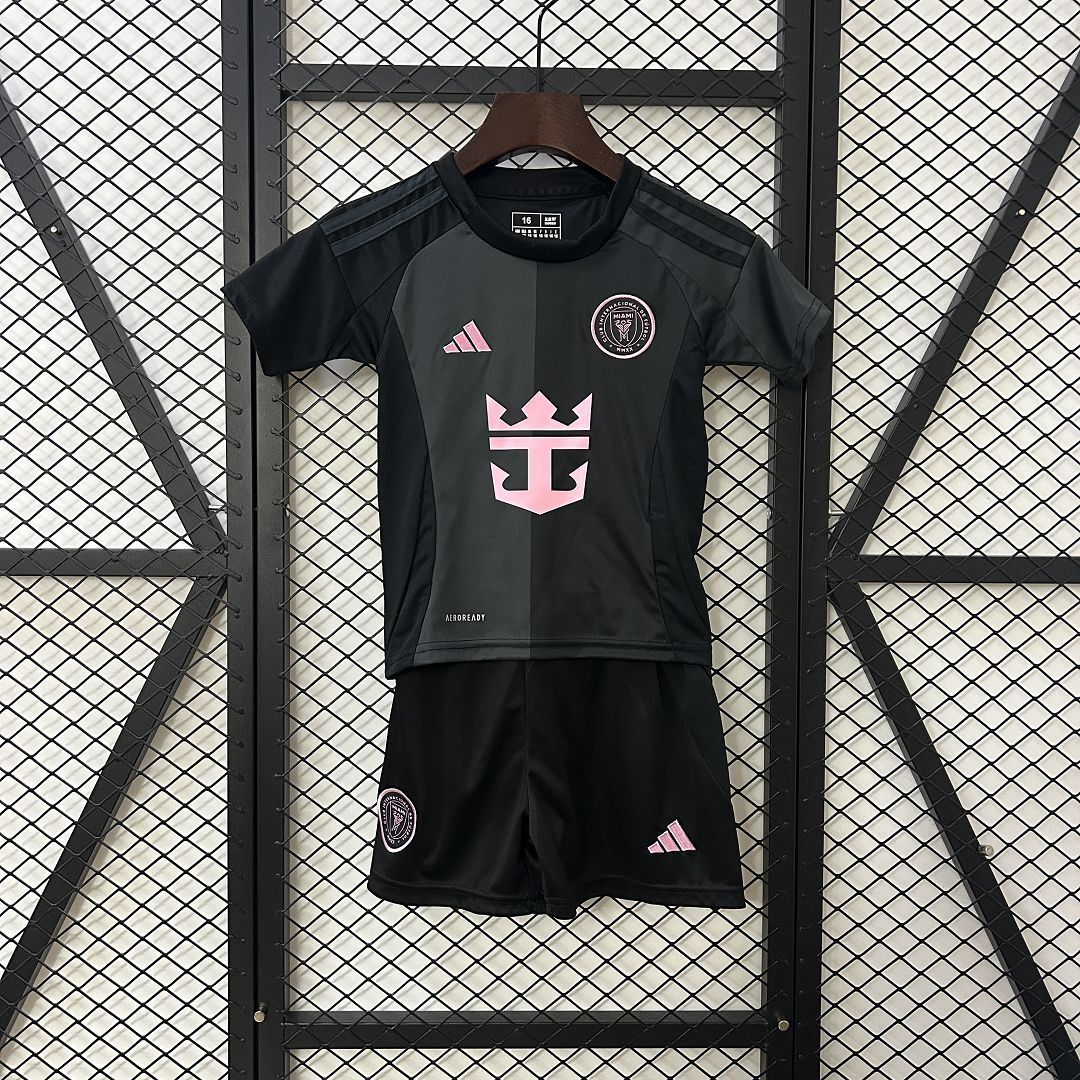 Inter Miami 2025/26 Kids Away Kit – Youth Set