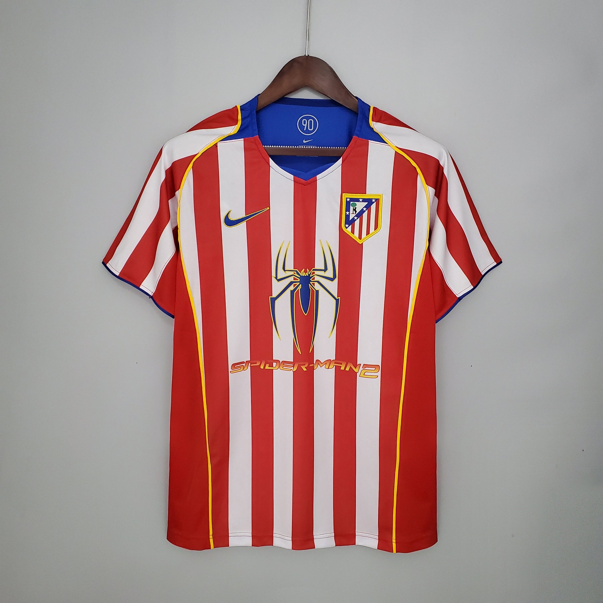 Atlético de Madrid Home Jersey 2004/05 Retro