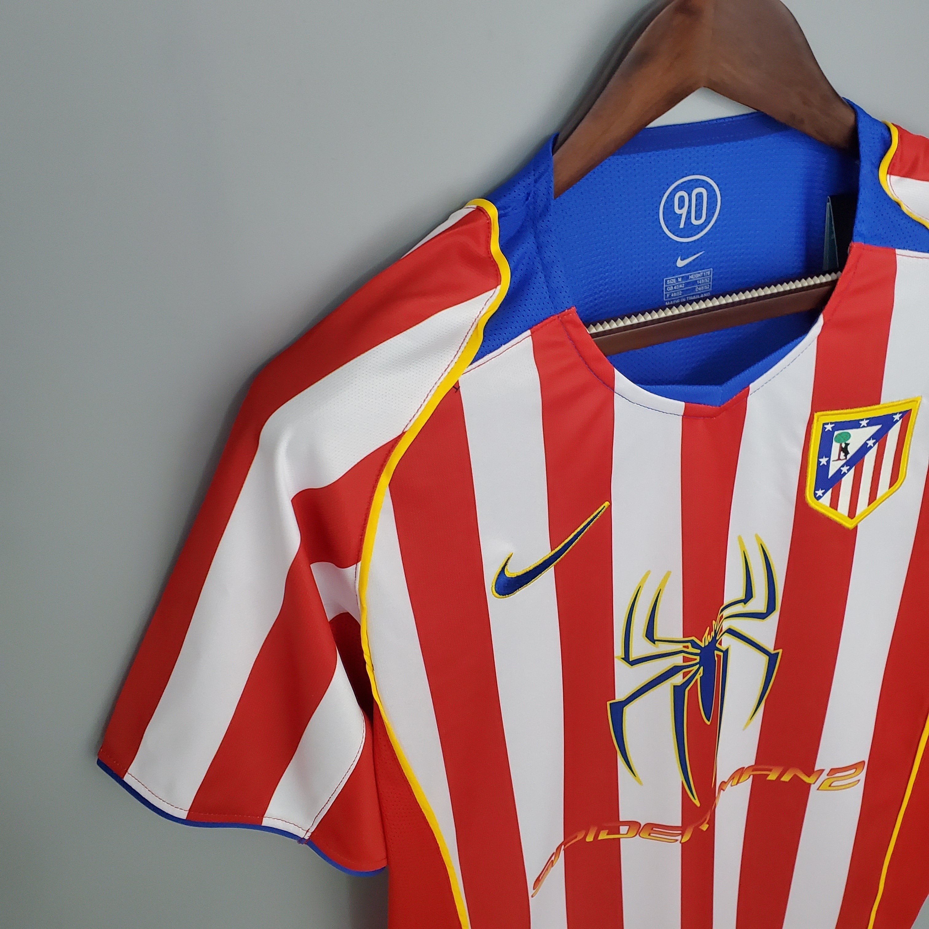 Atlético de Madrid Home Jersey 2004/05 Retro