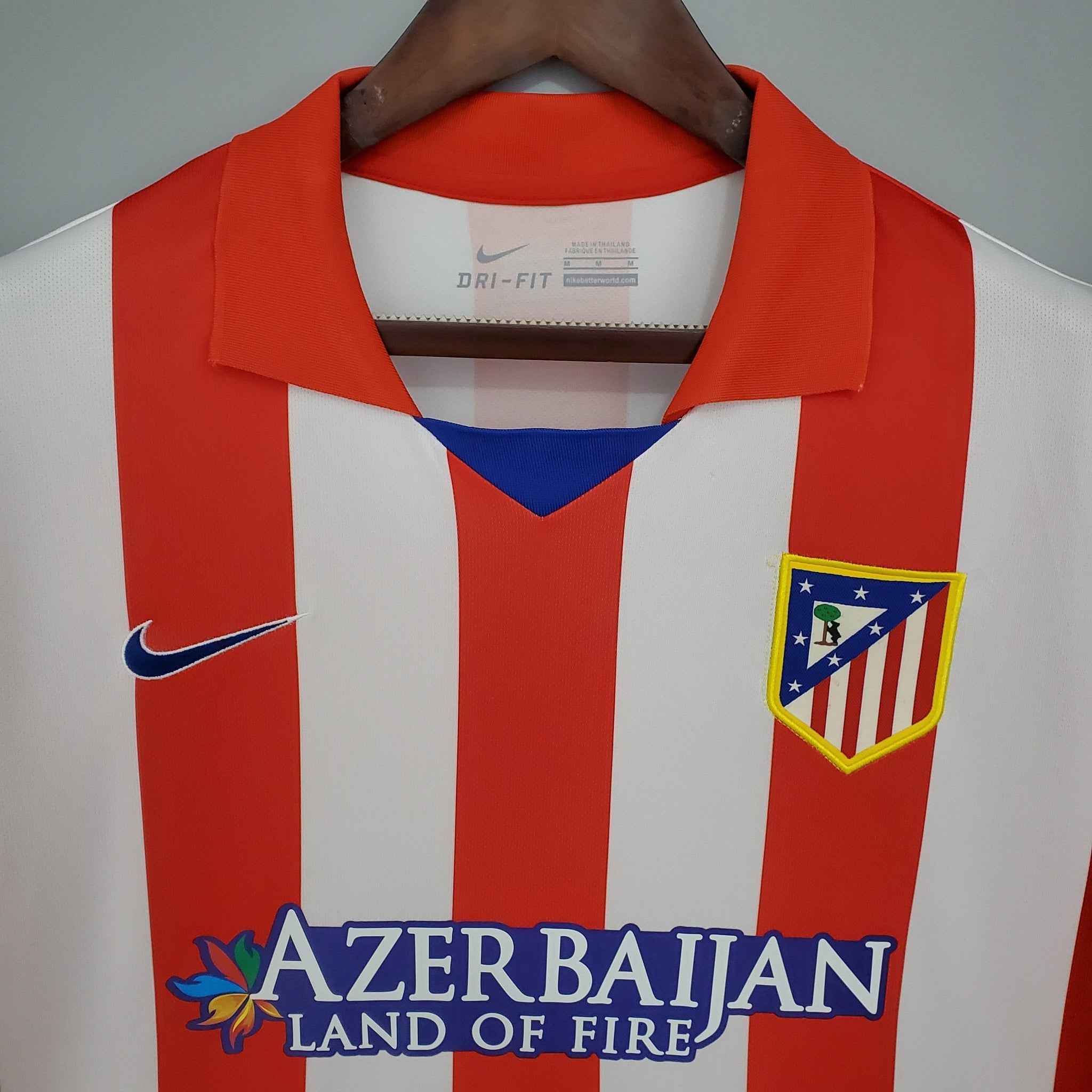 Atlético de Madrid Home Jersey 2013/14 Retro