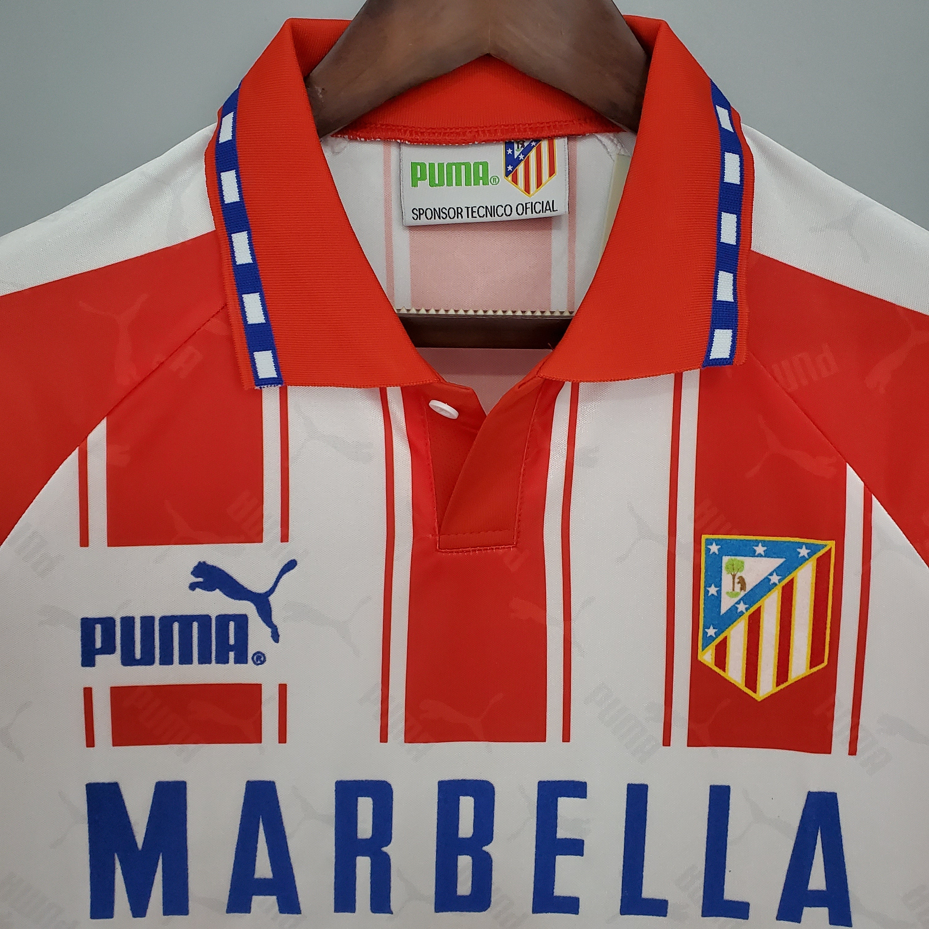 Atlético de Madrid Home Jersey 1994/95 Retro