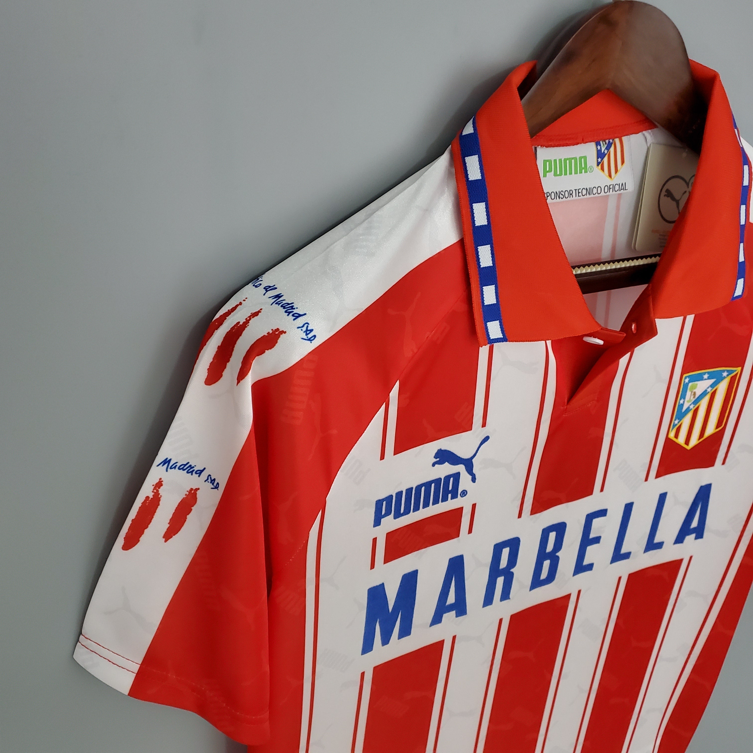 Atlético de Madrid Home Jersey 1994/95 Retro
