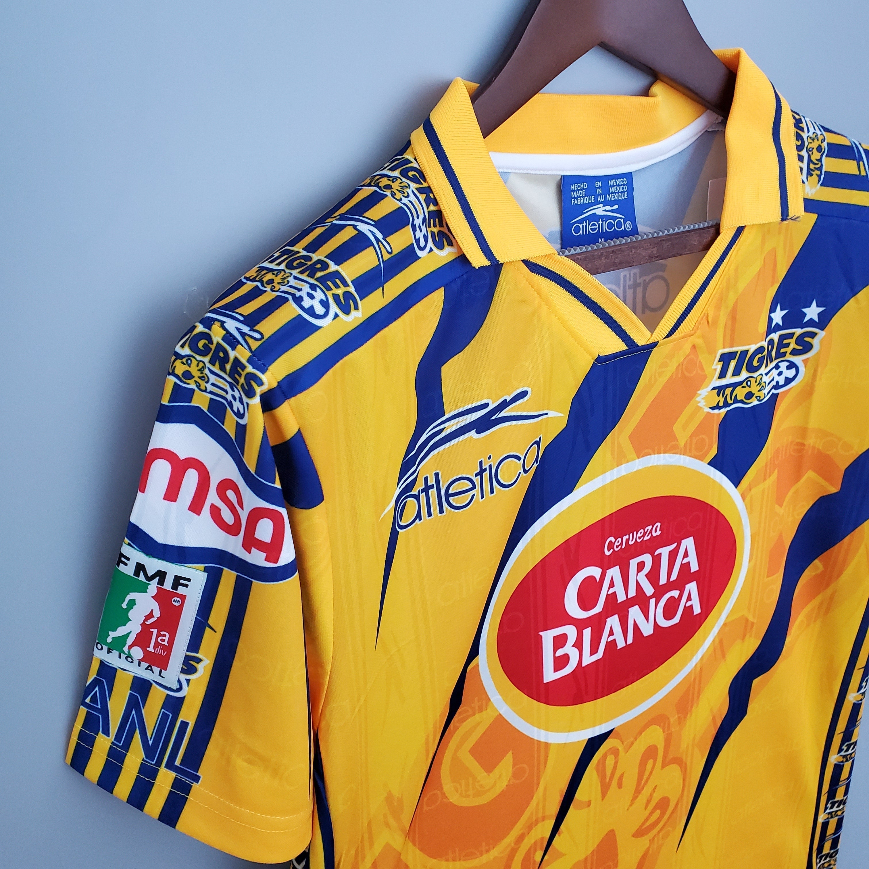 Tigres Home Jersey 1997/98 Retro